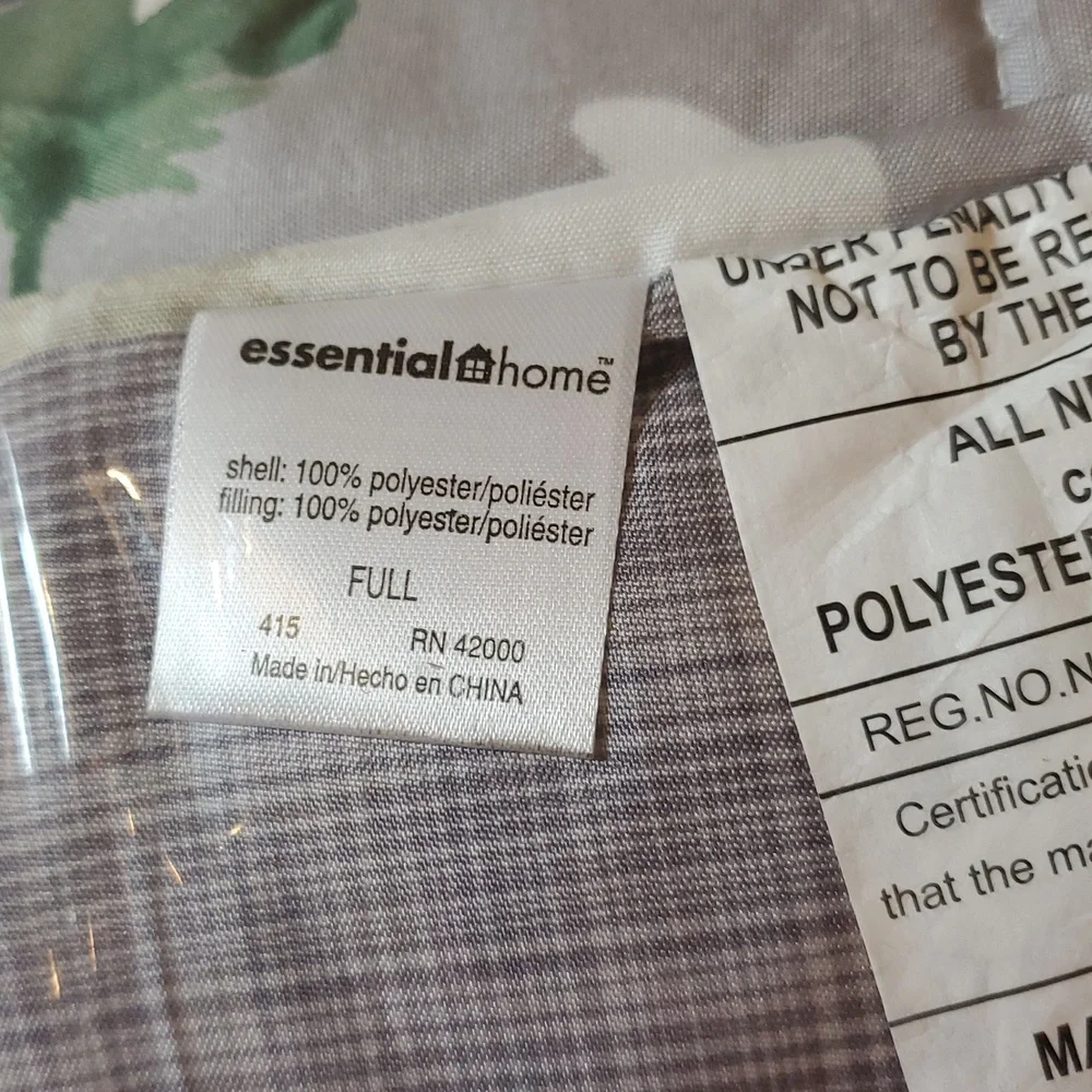 Essential Home 8 piece Comforter Set full size